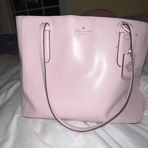 Pink Kate spade tote bag large